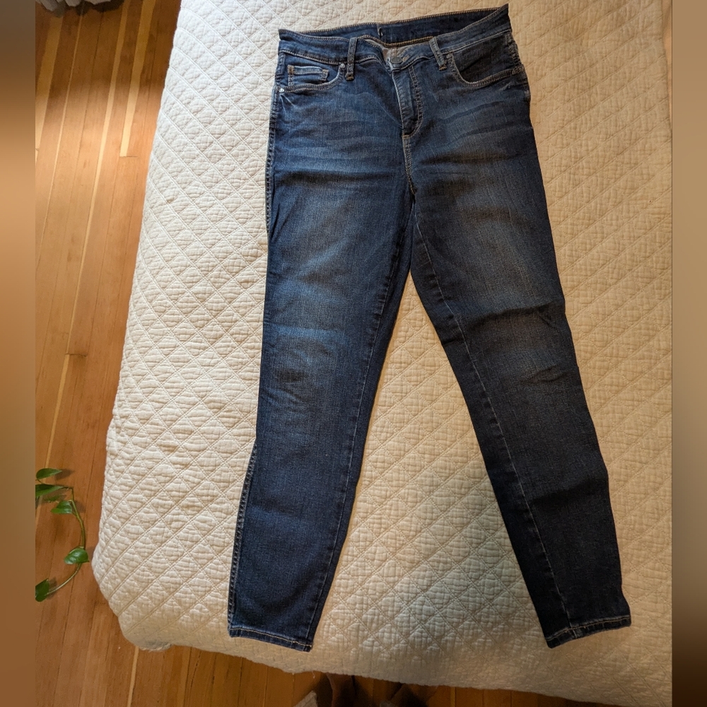 Kut from the Kloth - Donna Fab Ab Ankle Skinny Jeans, Classic Wash - Sz 8